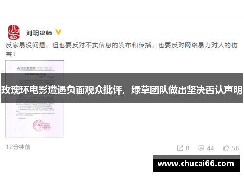 玫瑰环电影遭遇负面观众批评，绿草团队做出坚决否认声明